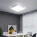 Lustra LED Baie 90W Universee Inspiration White Square 400, LED inclus, 1 surse de iluminare, Lumina